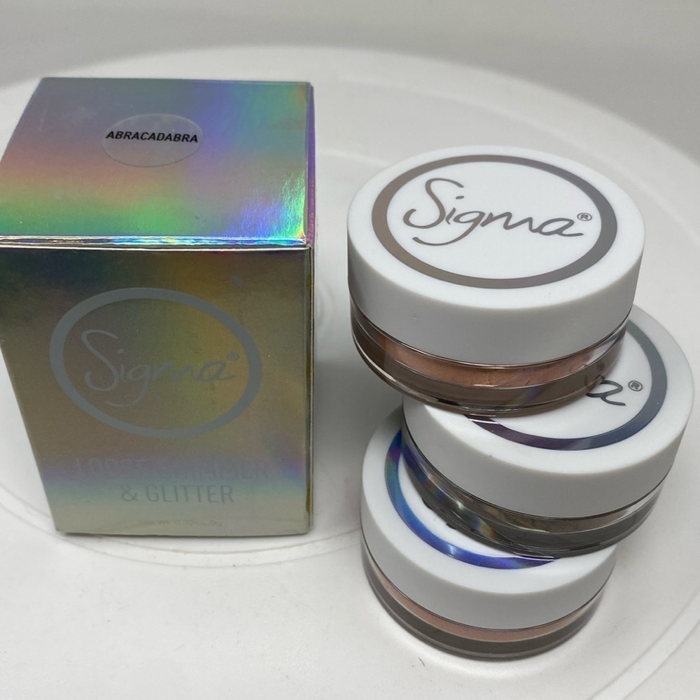 Sigma Beauty loose shimmer & glitter Abracadabra NEW in box